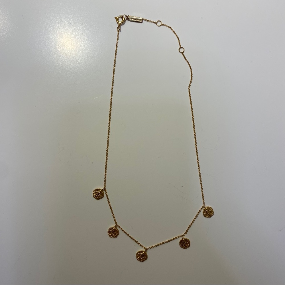 Ania Haie 14k Gold Deus Coins Necklace - Picture 8 of 8